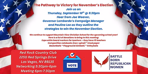 Path to Victory for November