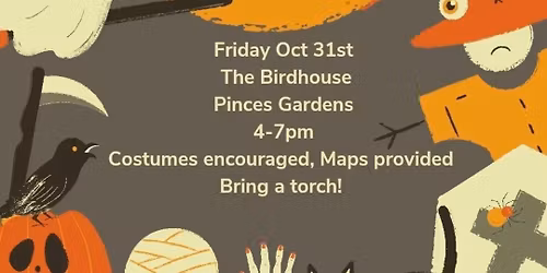 Halloween bat trail