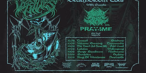 VIRTUES Death Bloom Tour - LaLaLas