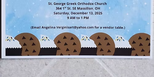 Holiday bake sale breakfast with Santa and craft show