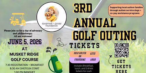 3rd Annual Golf Outing