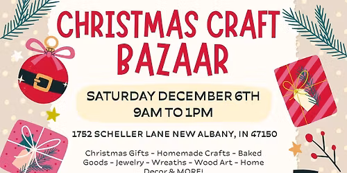 Savvy\u2019s Sweets Booth at the Christmas Craft Bazaar