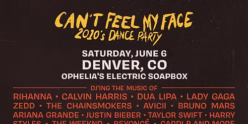 Can't Feel My Face: 2010s Dance Party *Late Show*