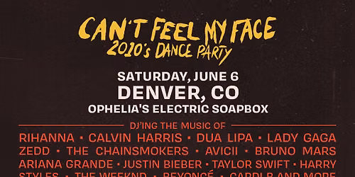 Can't Feel My Face: 2010s Dance Party *Late Show*