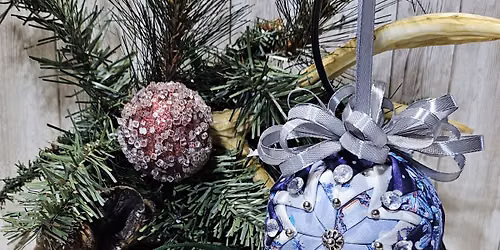 July 18th @4pm Fabric Ornaments with Stacey!