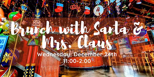 Brunch with Santa and Mrs. Claus
