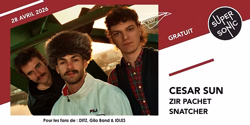 Cesar Sun \u2022 Zir Pachet \/ Supersonic (Free entry)