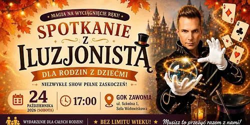 Spotkanie z Iluzjonistą Marcinem Gogołowiczem