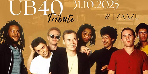 UB40 Tribute This October