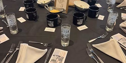 92 For 22 Benefit Dinner