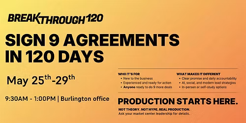 Breakthrough 120