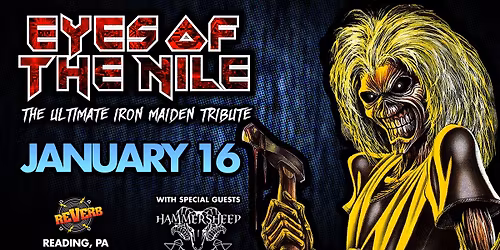 EYES OF THE NILE - THE ULTIMATE IRON MAIDEN TRIBUTE w\/ Hammersheep