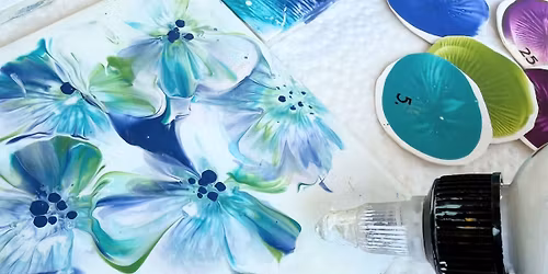 Liquid Landscapes: Create 4 One-of-a-Kind Art Tiles