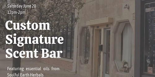 Custom Signature Scent Bar