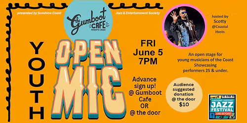 Youth Open Mic at the Gumboot