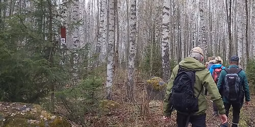 LANGS PILGRIMSLEDEN FRA KAPP MJ\u00d8LKEFABRIKK TIL STEINSJ\u00c5\/GJ\u00d8VIK