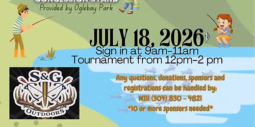 s&g outdoors free kids fishing tournament 