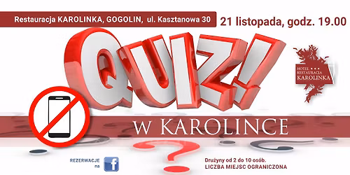 Quiz w Karolince