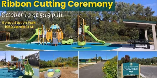 Rondo Station Park & Paul Henry Thornapple Trail Ribbon Cutting