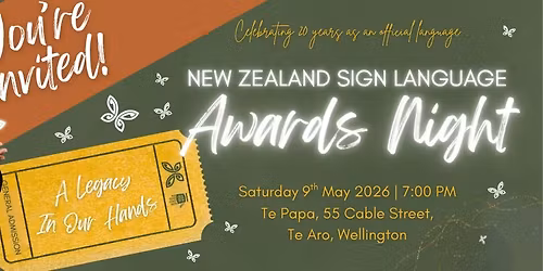 NZSL Awards Night