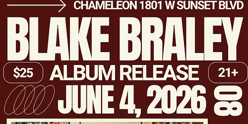 Blake Braley Album Release with Timeworm