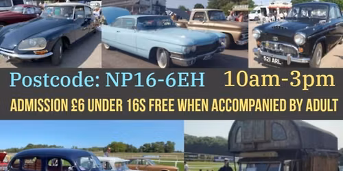 Chepstow Classic Car Show Plus Auto Jumble &  Collector's Fair