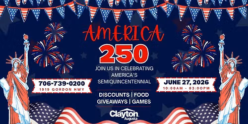 America's 250th Anniversary Savings Event