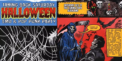 Taking Back Saturday Halloween: Emo & Pop Punk Party - Auckland