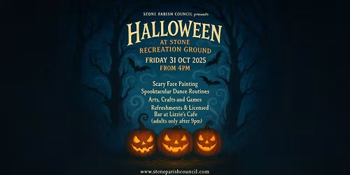 Halloween at Stone Recreation Ground