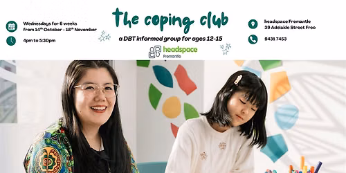 The Coping Club with headspace Freo