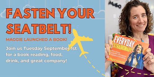 Maggie Invites You to Celebrate Her Book Launch