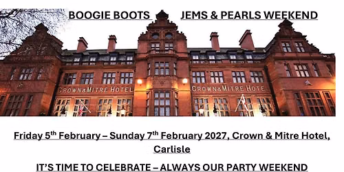 Carlisle February 5th - 7th February 2027