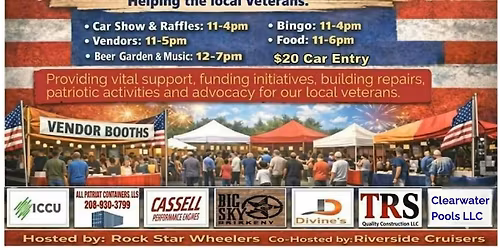 9th Annual Jacked Up Big Show- Veterans Benefit Event