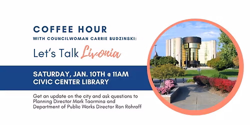 Coffee Hour: Let's Talk with the Directors of Planning & DPW