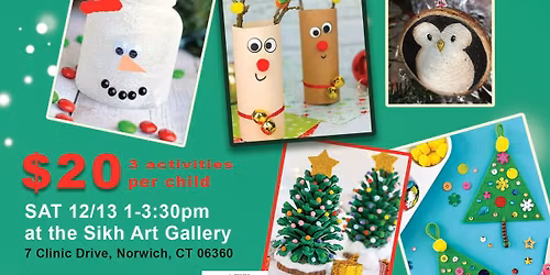 Kids' Christmas Elf WOrKshOPS!