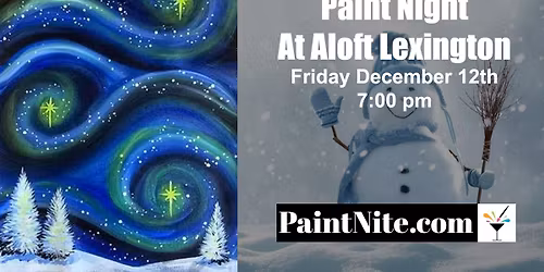 Paint Nite: Winter Starry Sky