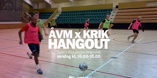 \u00c5VM x KRIK hangout \u2013 sport i \u00c5by skoles idr\u00e6tshal