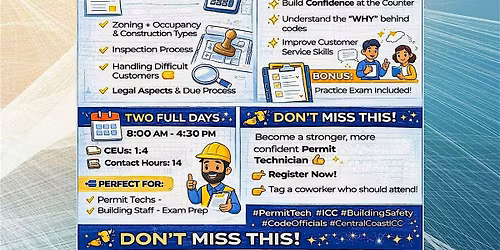 Permit Technician Summit 2026