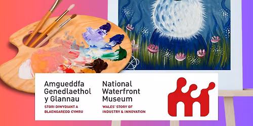 The National Waterfront Museum Family Paint Along - Summer Gonk