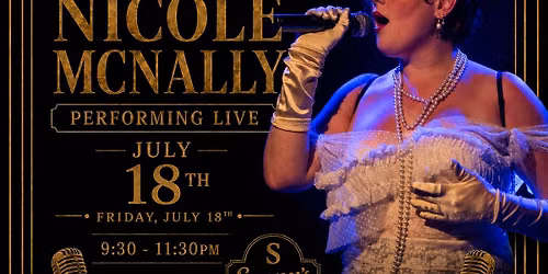 Nicole McNally LIVE @ Sonny\u2019s Speakeasy, Bournemouth - 18-07-26\u2728\ud83e\udd42