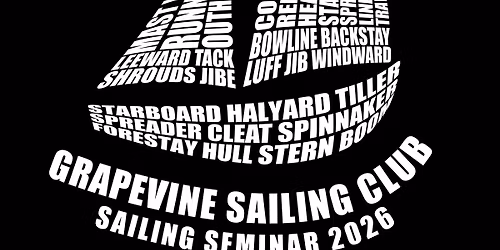 Grapevine Sailing Seminar 6\/6-7 & 6\/13&14