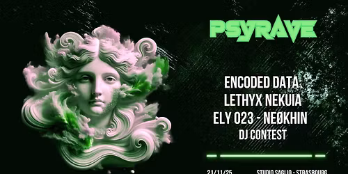 PSYRAVE : Encoded Data - Lethyx Nekuia - Ne\u00f8khin - Ely023