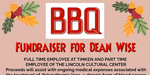 BBQ FUNDRAISER FOR DEAN WISE