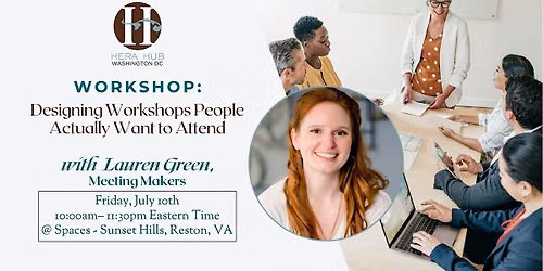 Workshop: Designing Workshops People Actually Want to Attend w\/Lauren Green