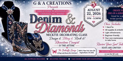 Denim & Diamond Necktie Class