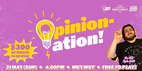 Opinionation @ Muy Muy