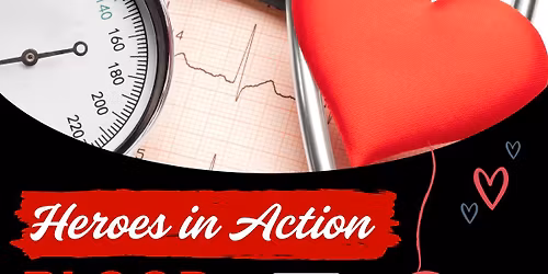 HEROES IN ACTION 2ND BLOOD DRIVE