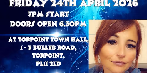 Deborah Finch psychic medium - a modern approach tour Torpoint