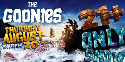 21+ GOONIES TREASURE HUNT MOVIE NIGHT