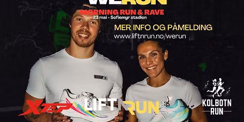 WE RUN - L\u00f8pefest Sofiemyr 